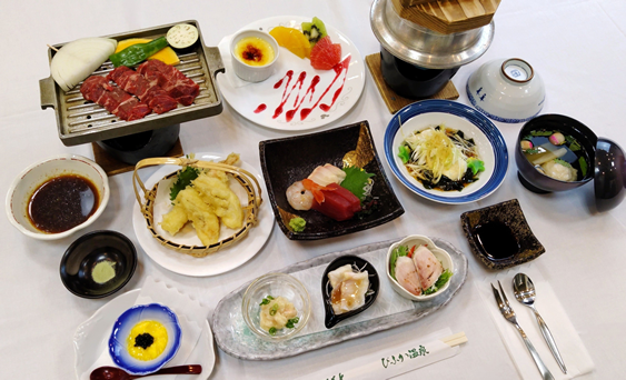 チョウザメ料理